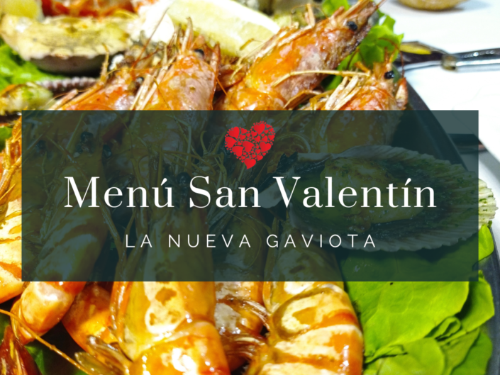 Menú San Valentín la Gaviota Santander